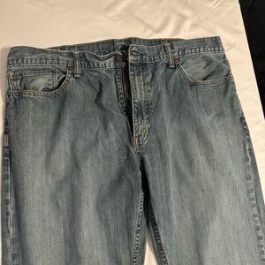 Levi's Blue Straight Leg Jeans Classic Denim